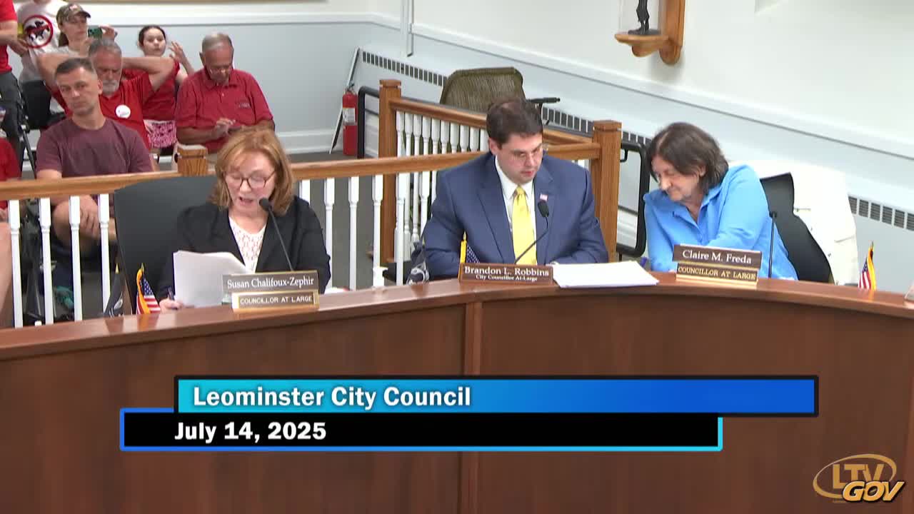 Leominster City Council votes to deny Fairgrounds Overlay District zoning amendments