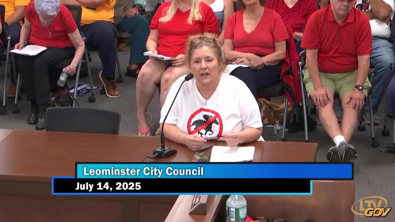Leominster Council reviews Fairgrounds petition amid horse racing concerns