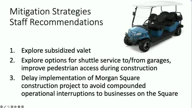 Spartanburg City Council proposes valet and shuttle services for Morgan Square