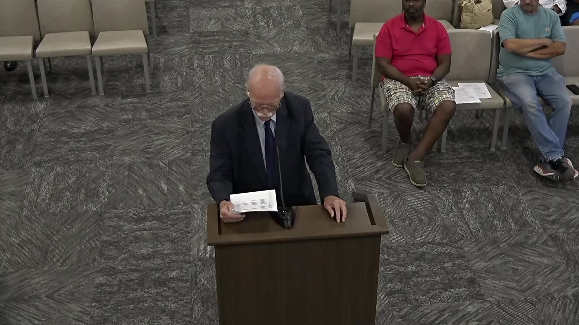 Aiken residents confront city council over brown water contamination concerns