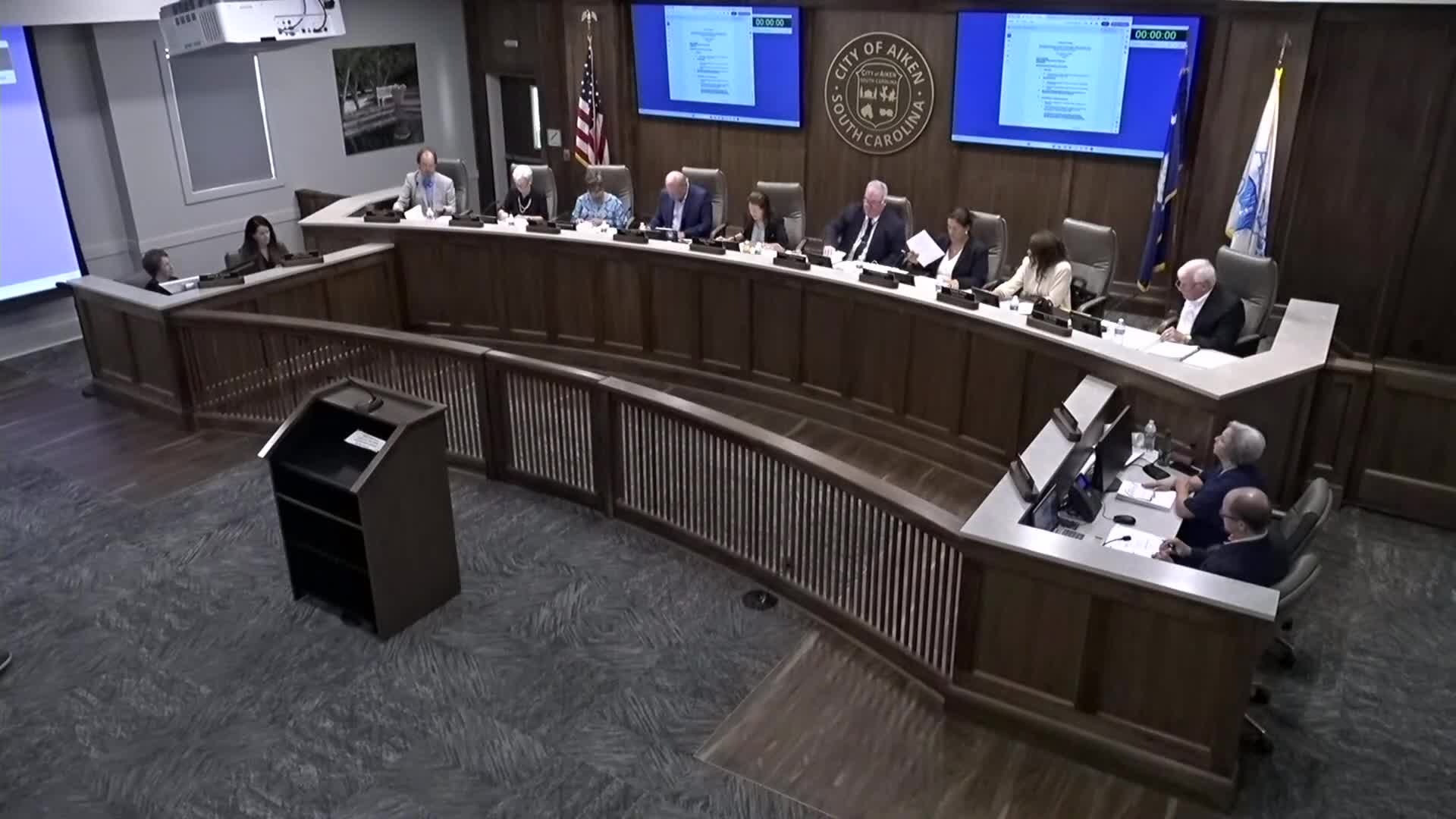 Aiken City Council honors h O'Dell Weeks Center's 50th anniversary