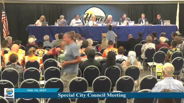 Hemet residents rally against proposed warehouse development citing traffic and environmental concerns