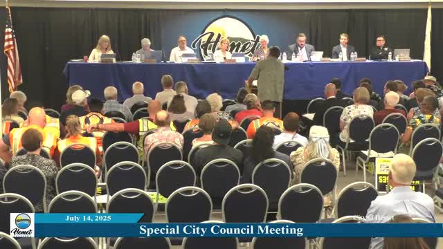 Hemet residents voice opposition to proposed warehouse project in city council meeting