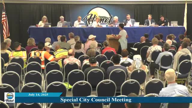 Hemet officials discuss upcoming job opportunities during city meeting