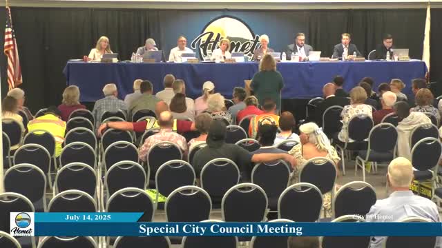 Hemet residents oppose new warehouse project amid community concerns and economic discussions