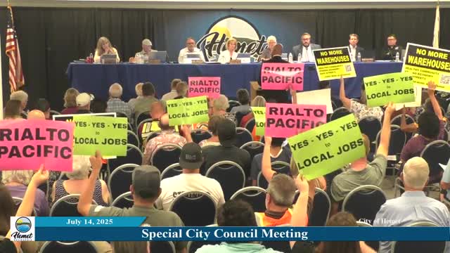 Developer highlights Kirby project's job benefits for Hemet residents