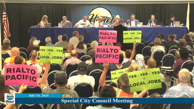 Rialto Distribution aims to hire Hemet residents at local job fair
