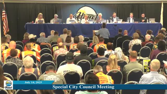 Hemet council debates Newland Capital warehouse project with mixed community responses