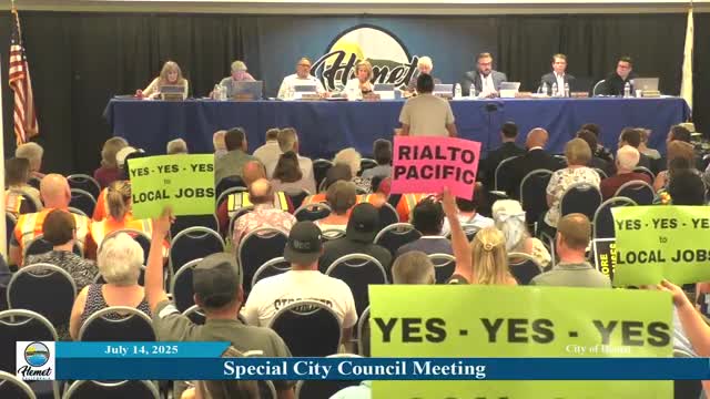 Union Leader Baez advocates for community project to enhance job opportunities