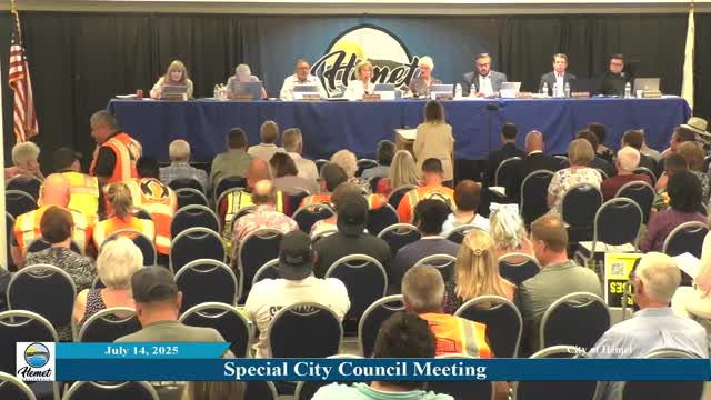 Hemet residents oppose Nuland Simpson warehouse project citing environmental and social concerns