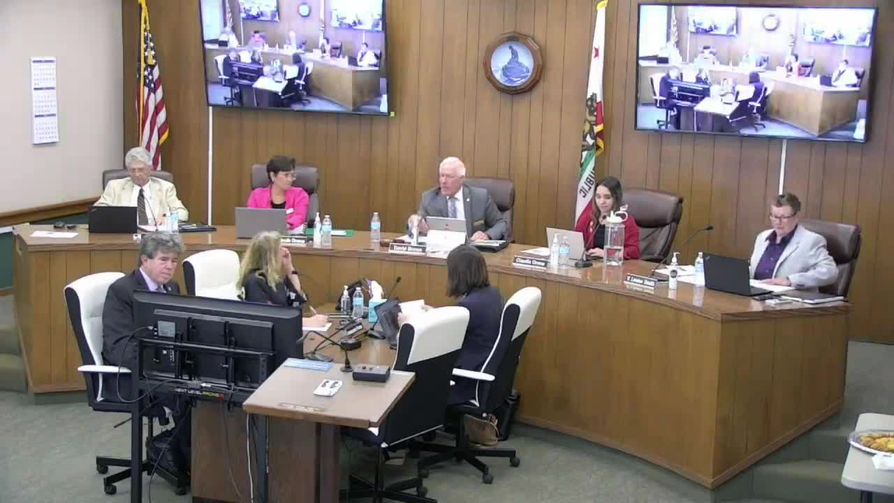 Mayor Brown leads pledge at council meeting with all members present