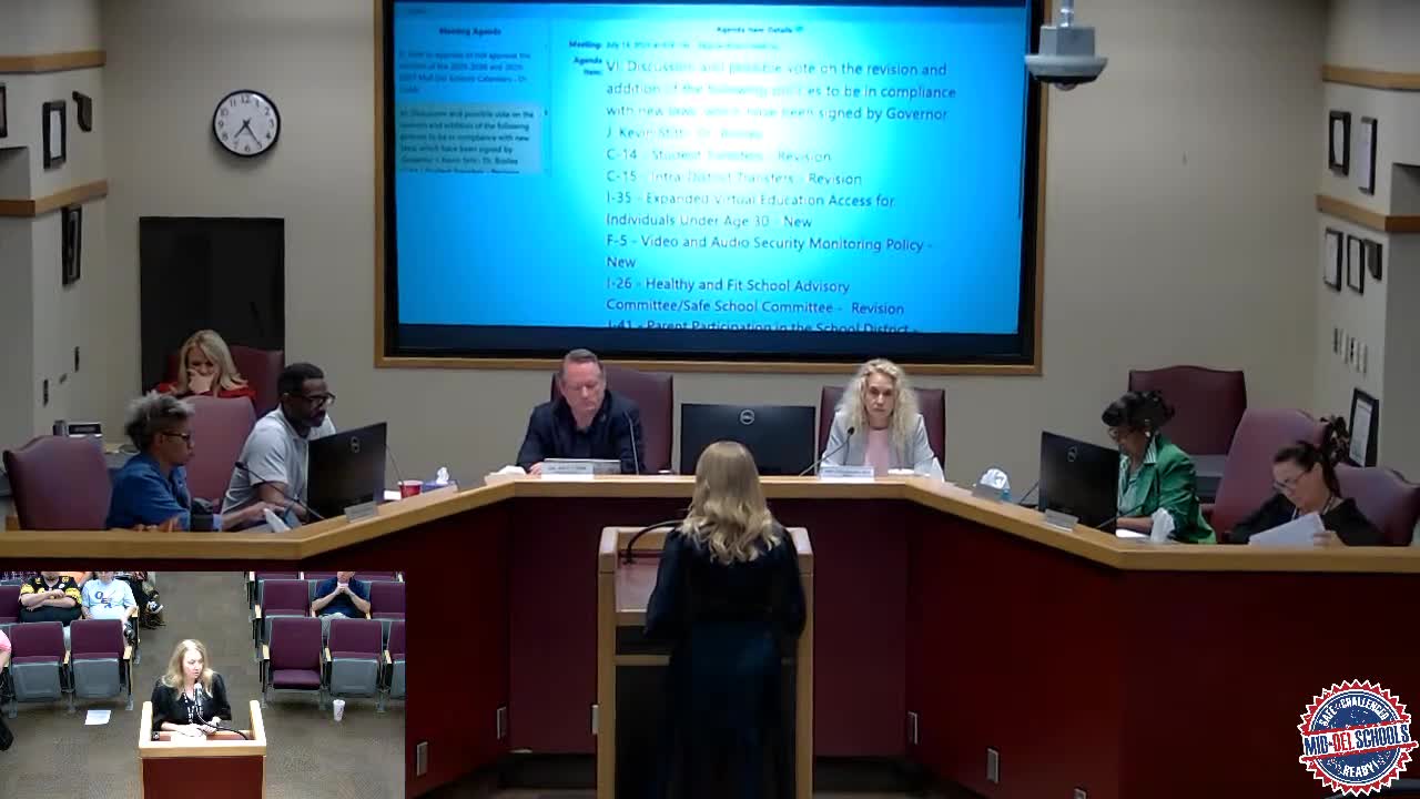 Midwest City board approves homecoming change and foreign exchange student enrollment