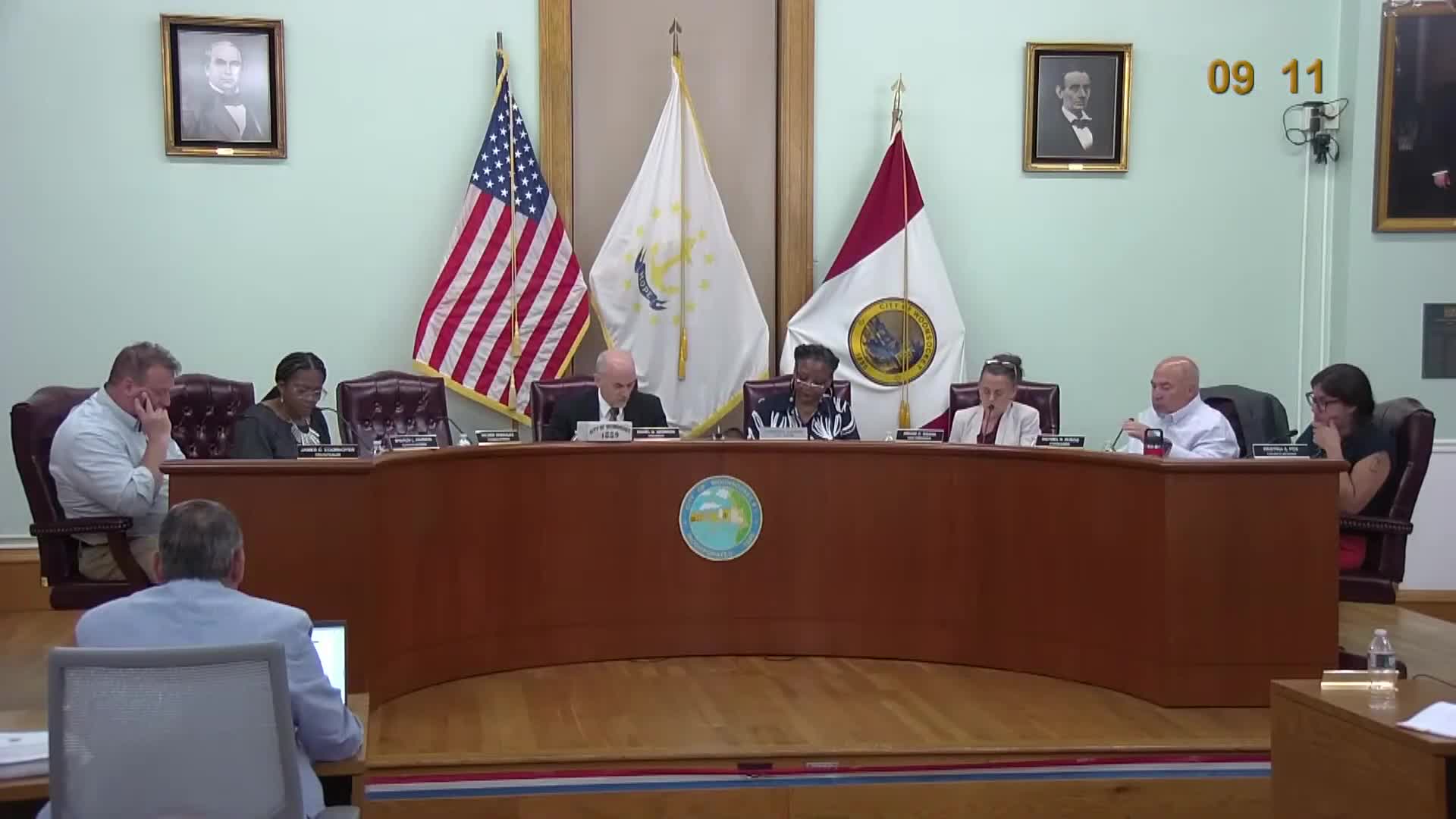 Woonsocket City Council approves resolutions for water supply and honors Gregory Duhamel
