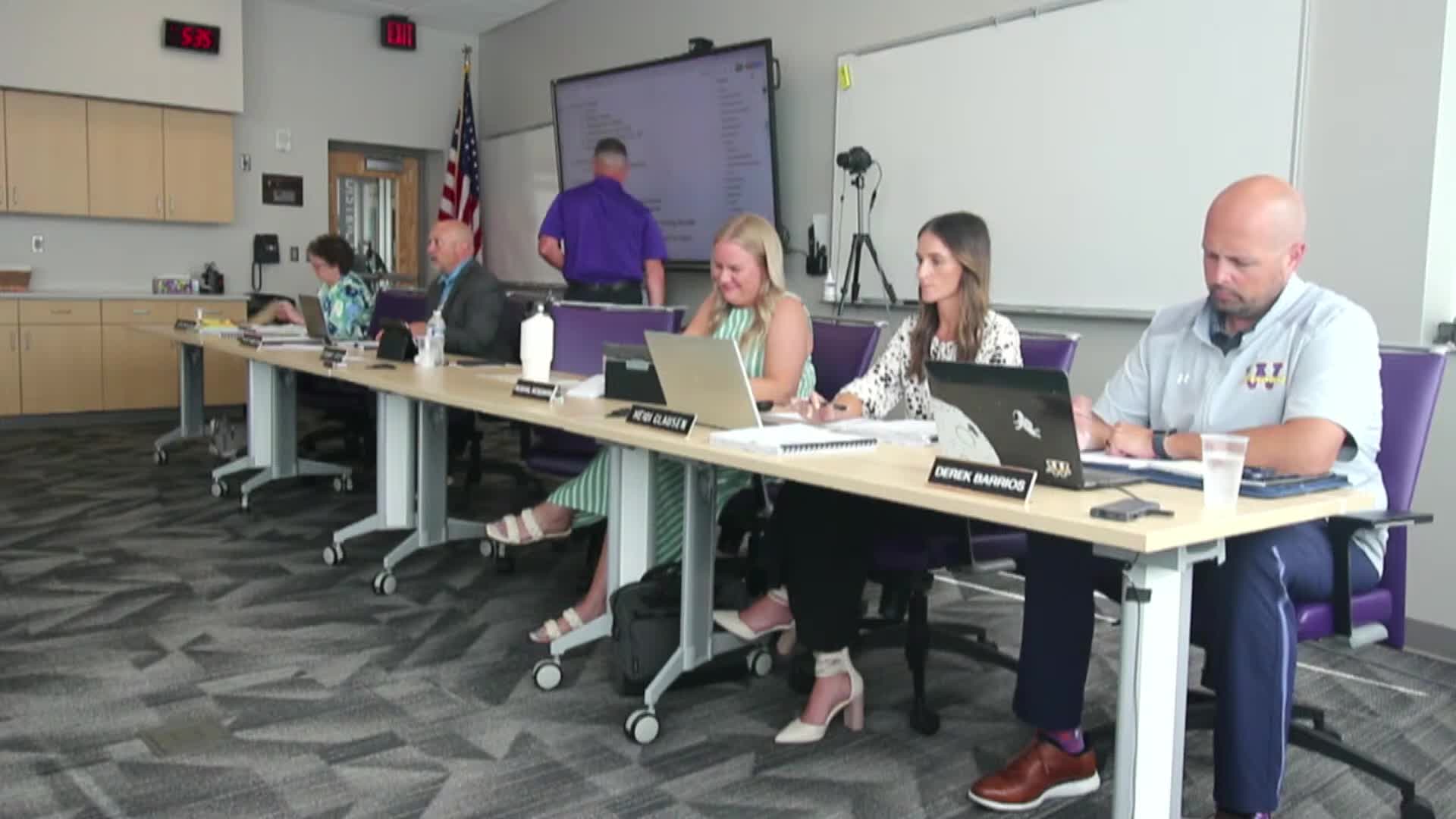 Watertown School Board honors Stuart Stein for a decade of service