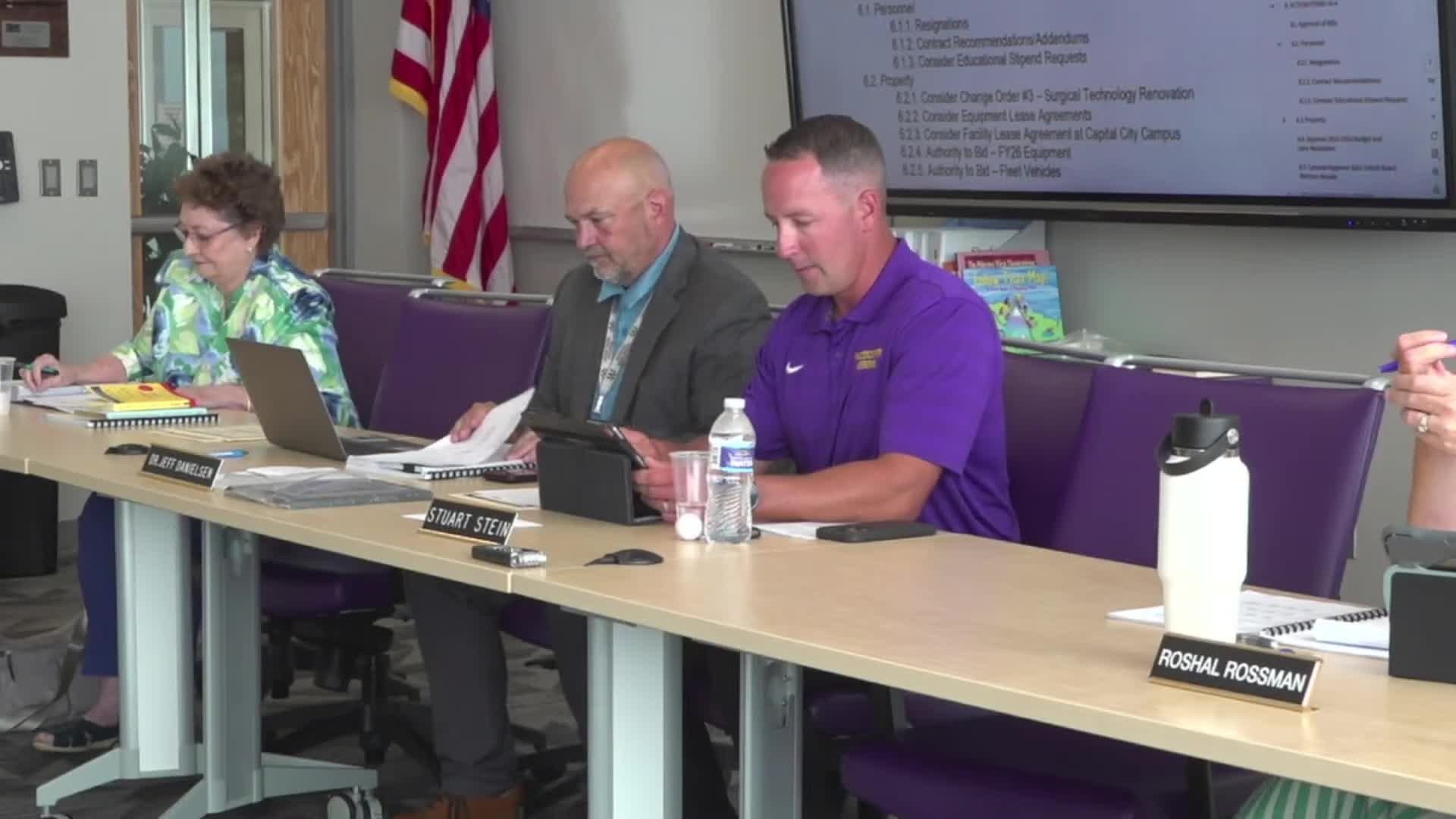 Lake Erie Tech board approves three staff resignations under President Sanderson