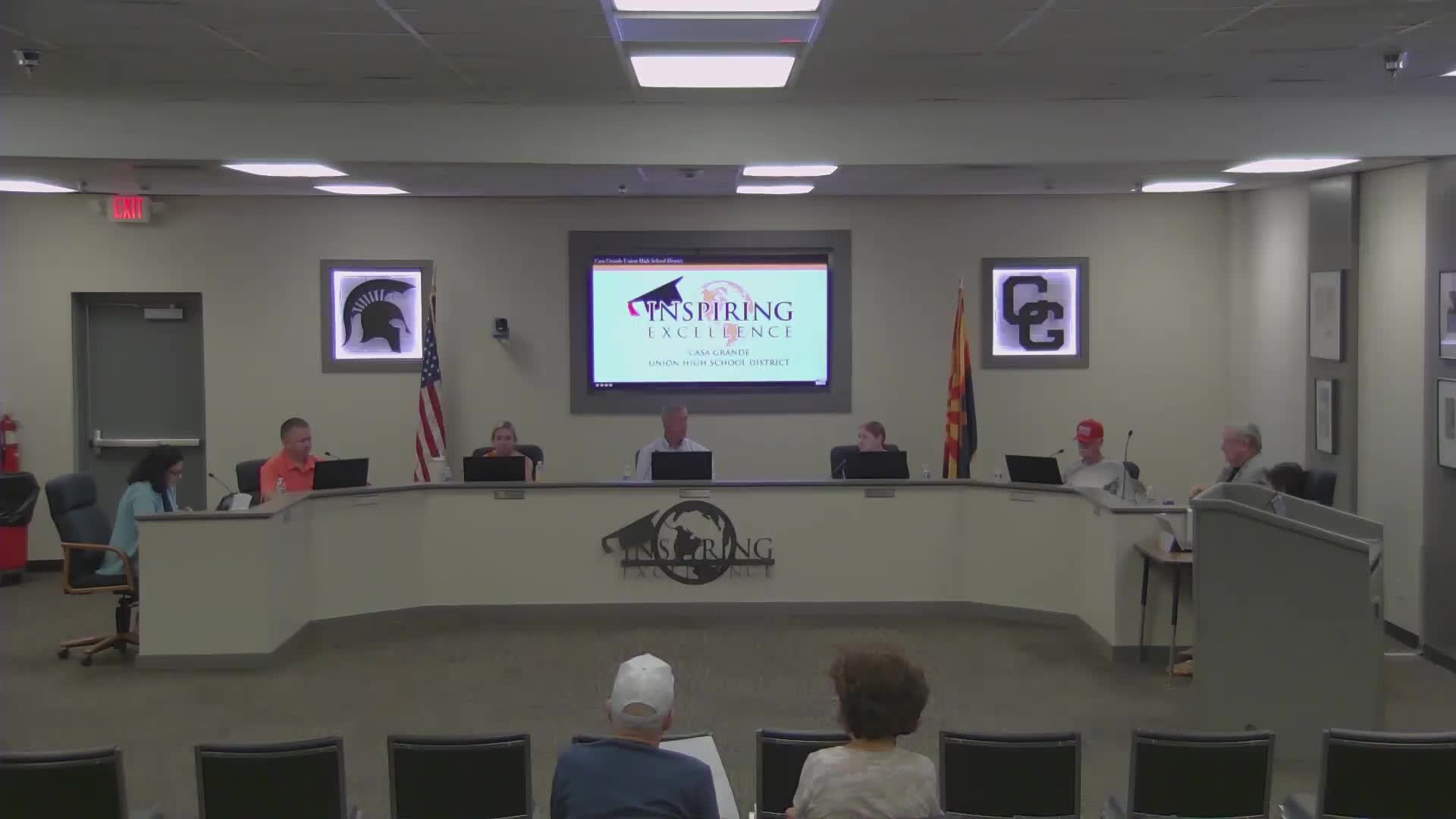 Board approves school meal program and $250 donation from Arcadian Insurance Agency