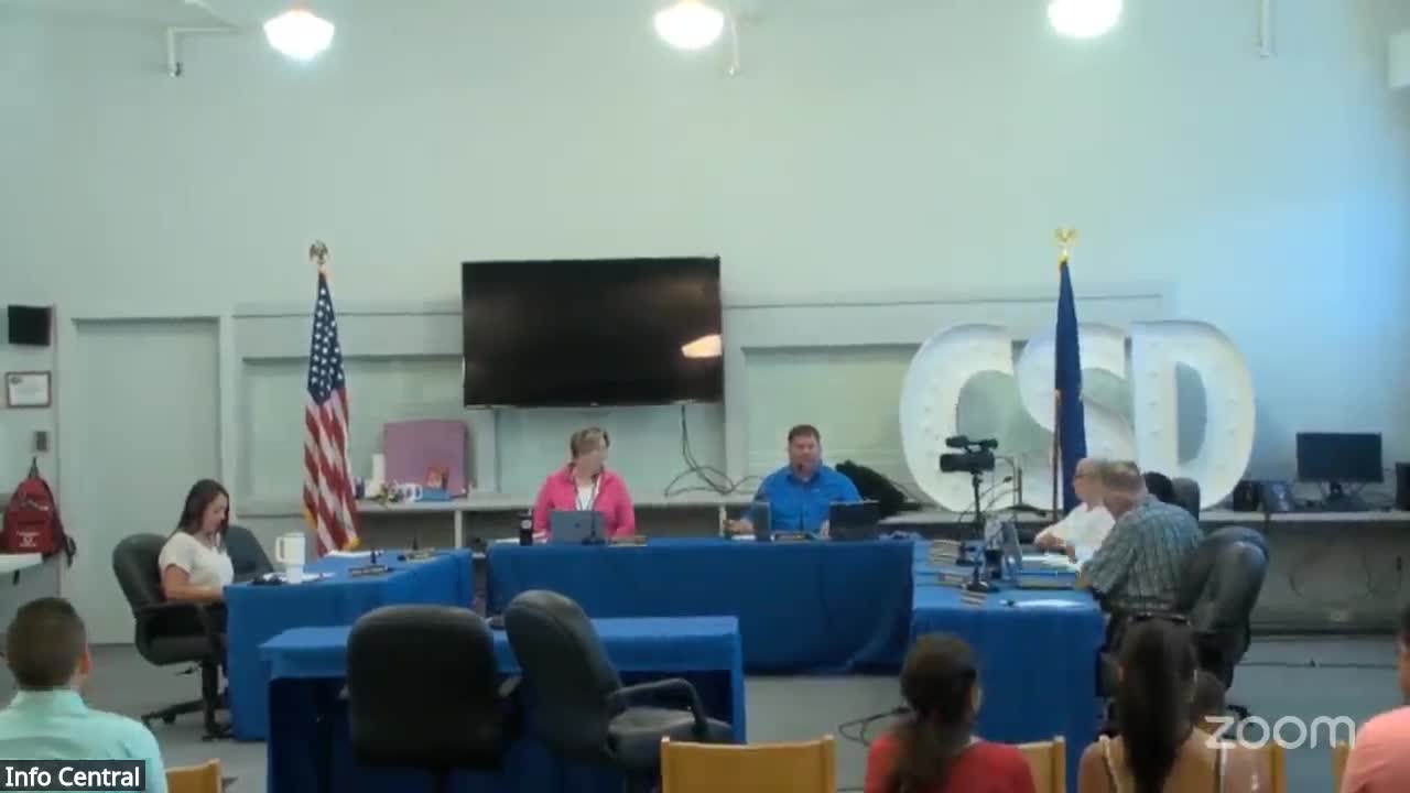 Central School District Board holds first meeting of 2025-2026 school year