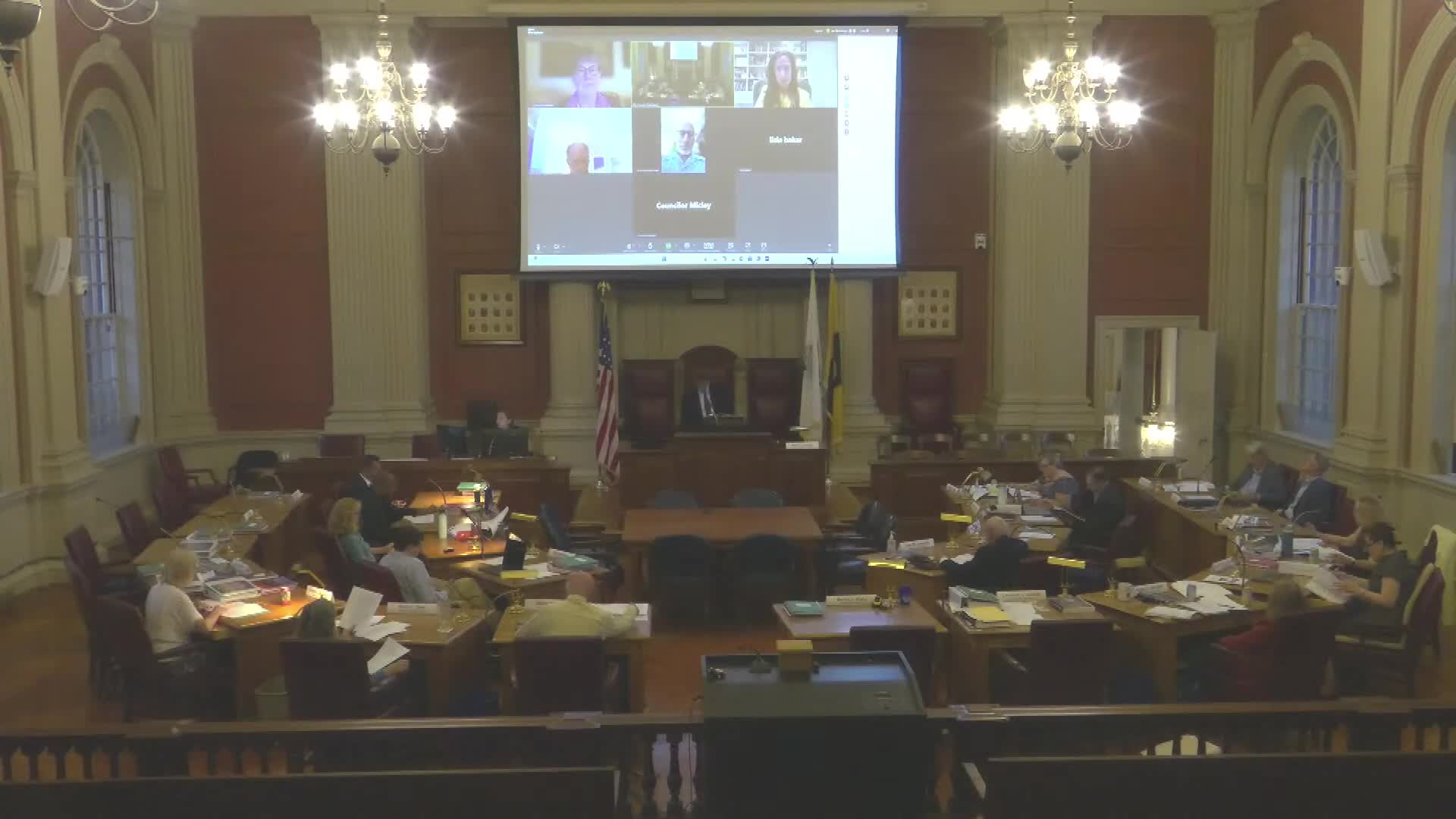 Newton discusses gas removal plan with National Grid and Eversource leadership