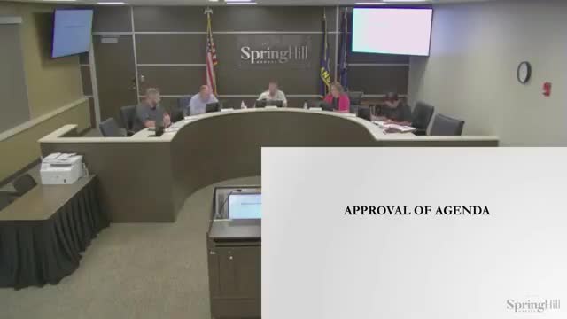 Spring Hill council approves $3.55 million bonds and $28.33 million temporary notes to finance street and sewer work