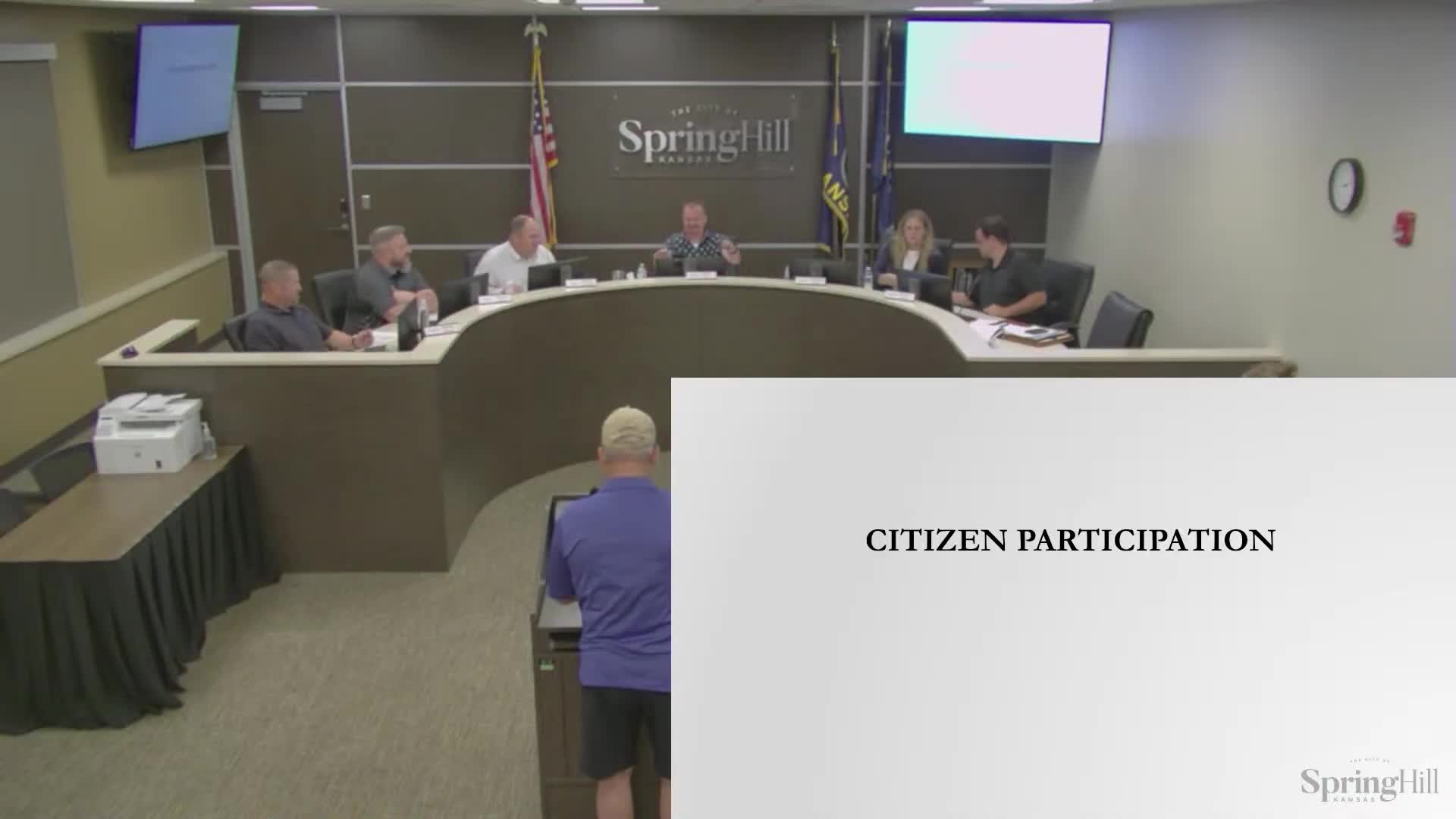 Resident urges better city follow-up on code enforcement, mowing and subdivision amenities; council and staff promise follow-up