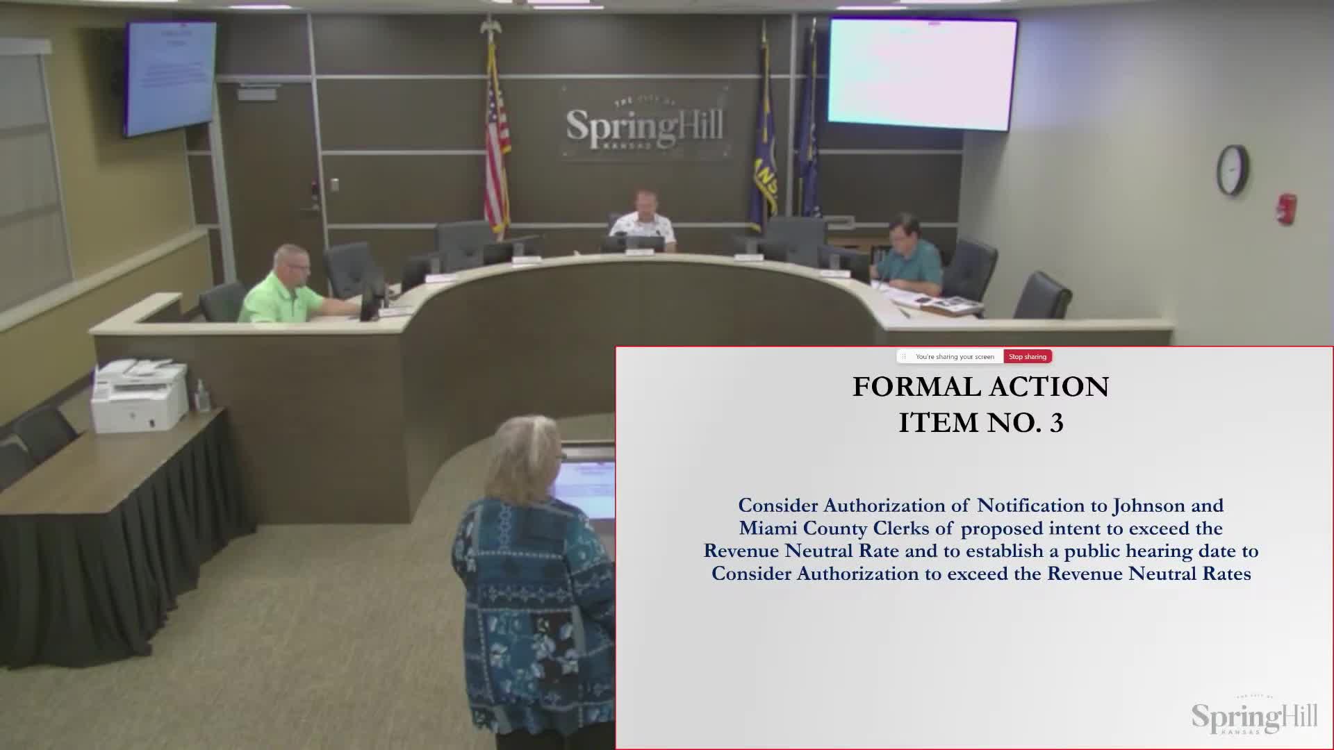 Council authorizes purchase of small parcel at 100 S. Main for public parking near Public Works