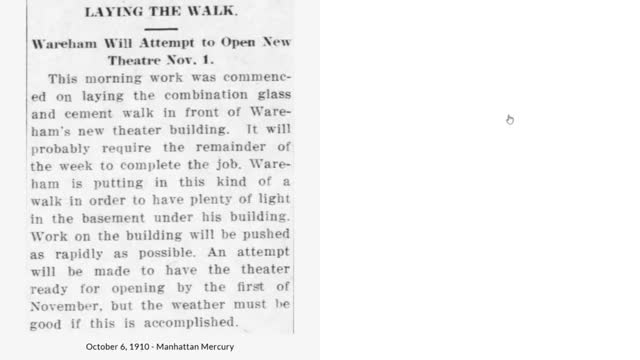 Manhattan plans downtown connection and community engagement for Wareham Theatre renovation