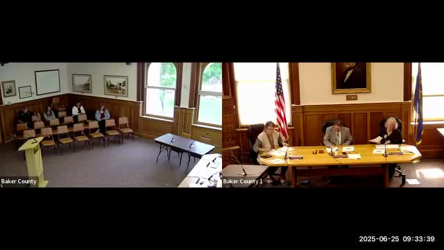 Baker County commissioners adopt $53.95 million 2025–26 budget and set property tax rate