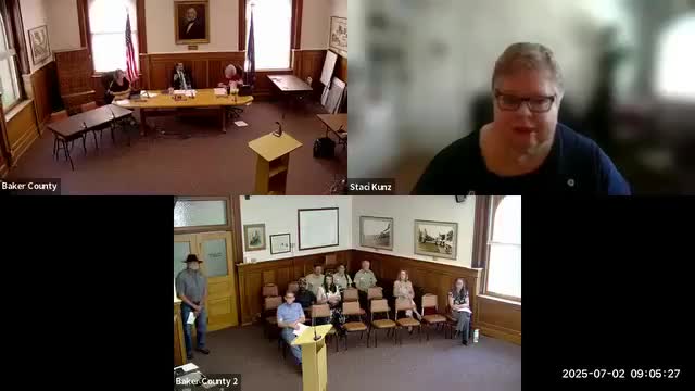 Public commenter urges Baker County to use STIF carryover to keep CCNO transit operating temporarily