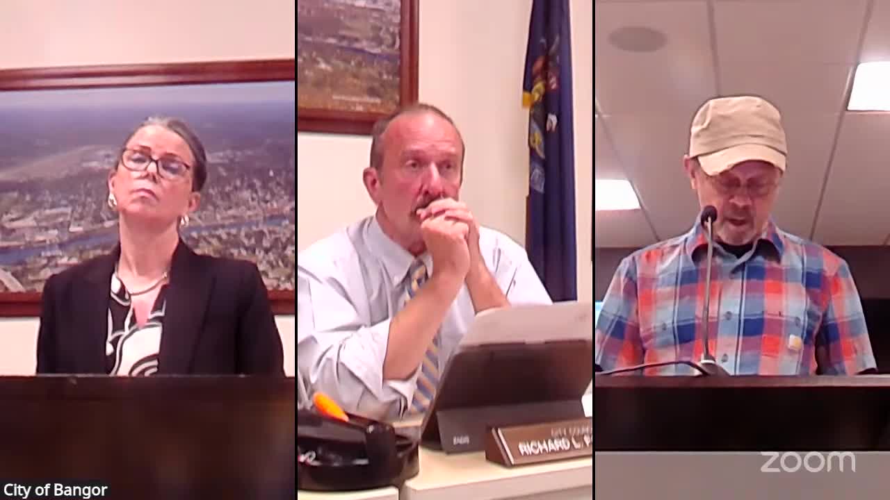 Citizens urge Bangor Council to restore public comment time and accessibility