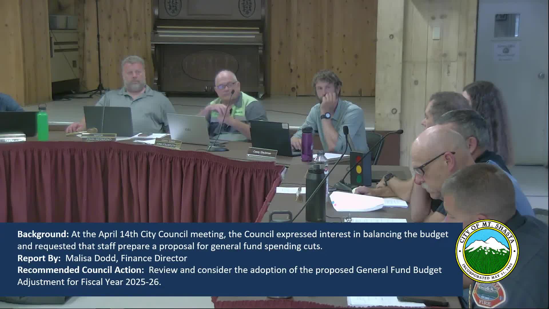 City Council approves budget adjustment and new waste management agreement