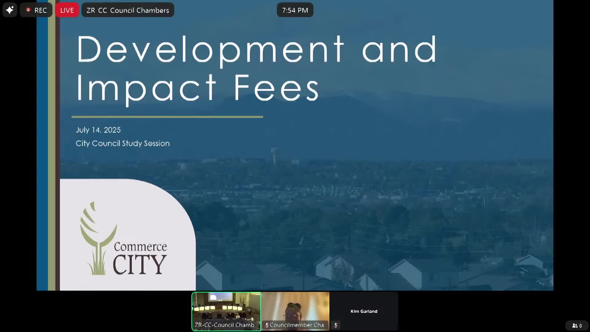 Commerce City Council evaluates user and impact fees for development projects