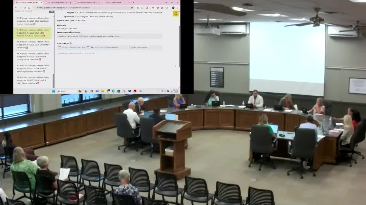 Norfolk School Board discusses committee decisions on student suspensions