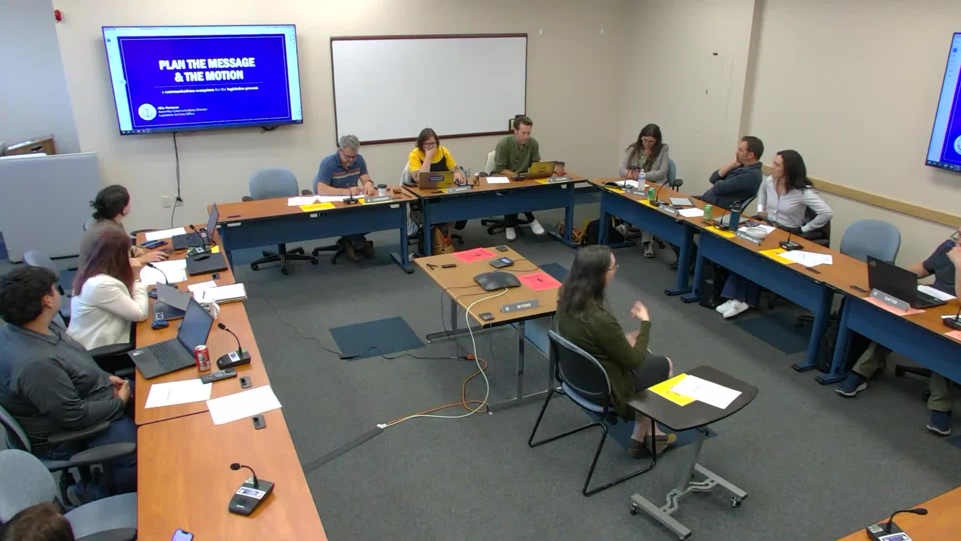 Legislative services outlines communications tools, cautions on partisan limits