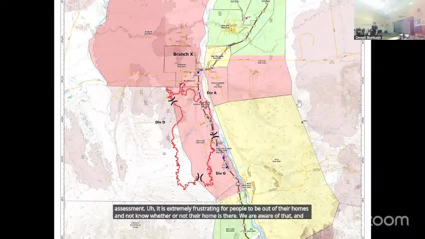 Denali Borough to collect property-owner details; borough to accept fire-damaged debris at no cost for affected residents