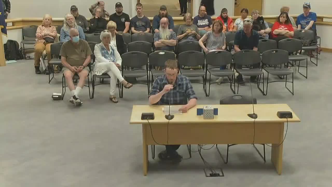 Fox Range owner tells assembly he faces fines if grandfathering application not accepted, police train on site