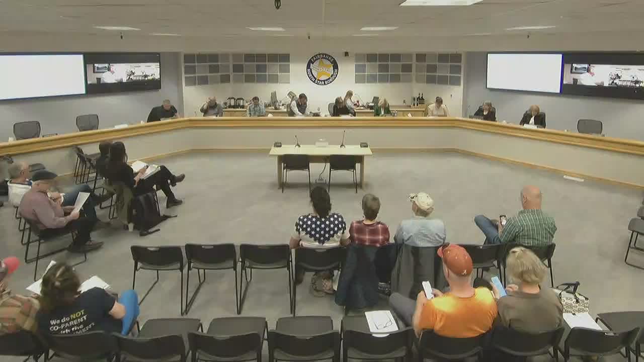 Fairbanks North Star Borough Assembly fines, censures former member over 2023 radio ads