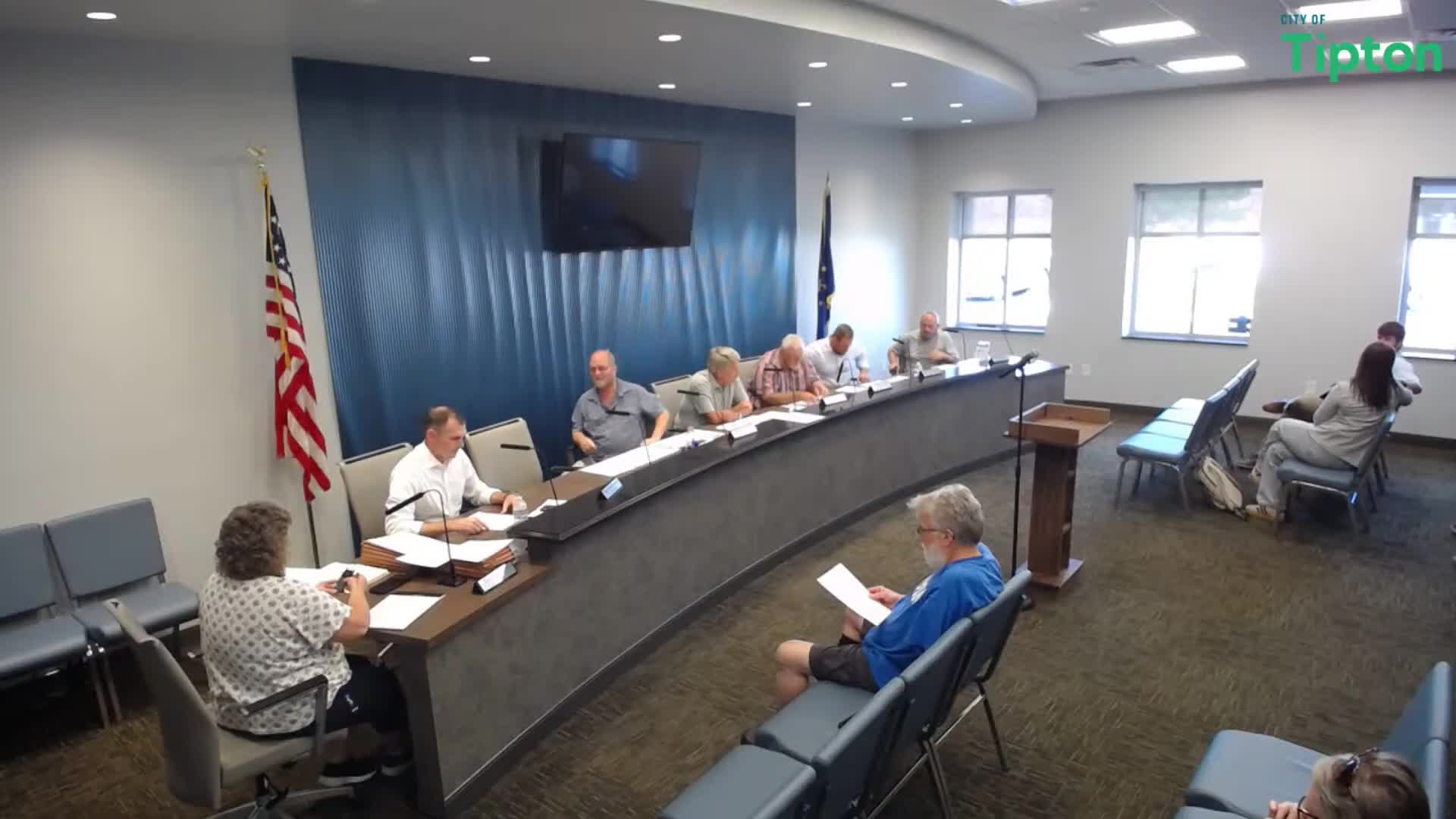 Tippin Common Council addresses streaming requirements and ongoing municipal projects