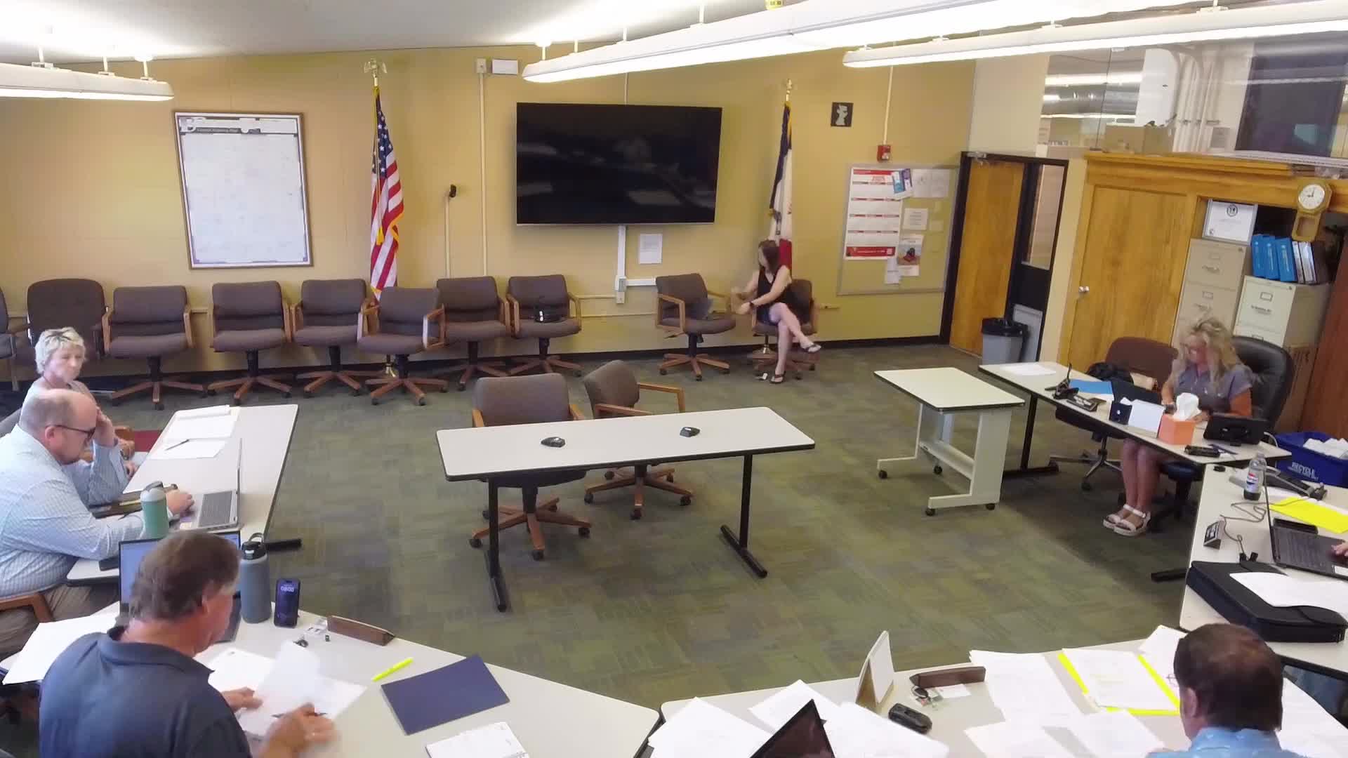 Benton County approves engagement letters and sets land use hearing for William Hines