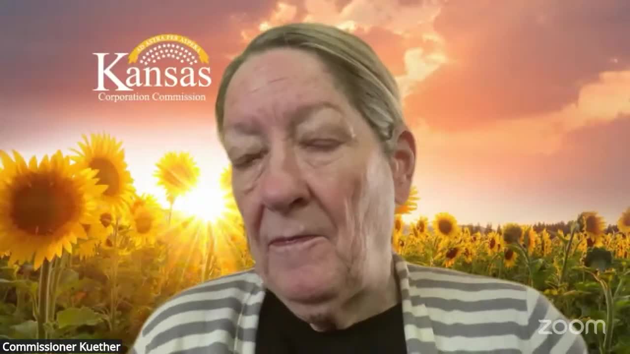 Kansas Corporation Commission approves 42-item consent agenda in July meeting