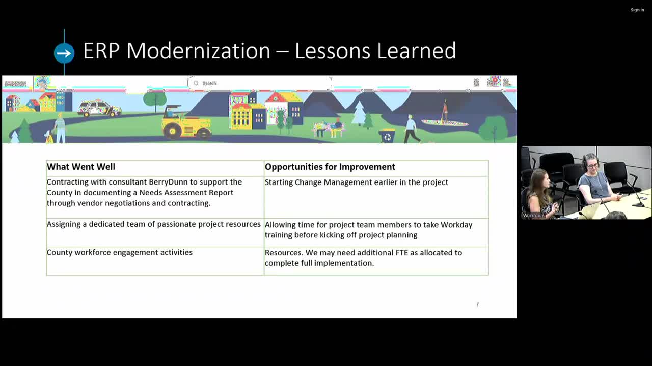 County enhances finance and HR processes with Workday automation