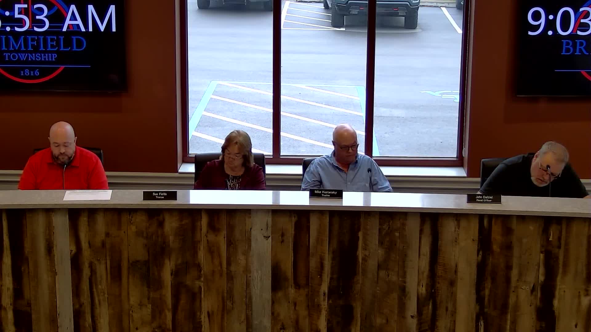 Brimfield trustees urged to exclude fiscal officer from replacement selection panel