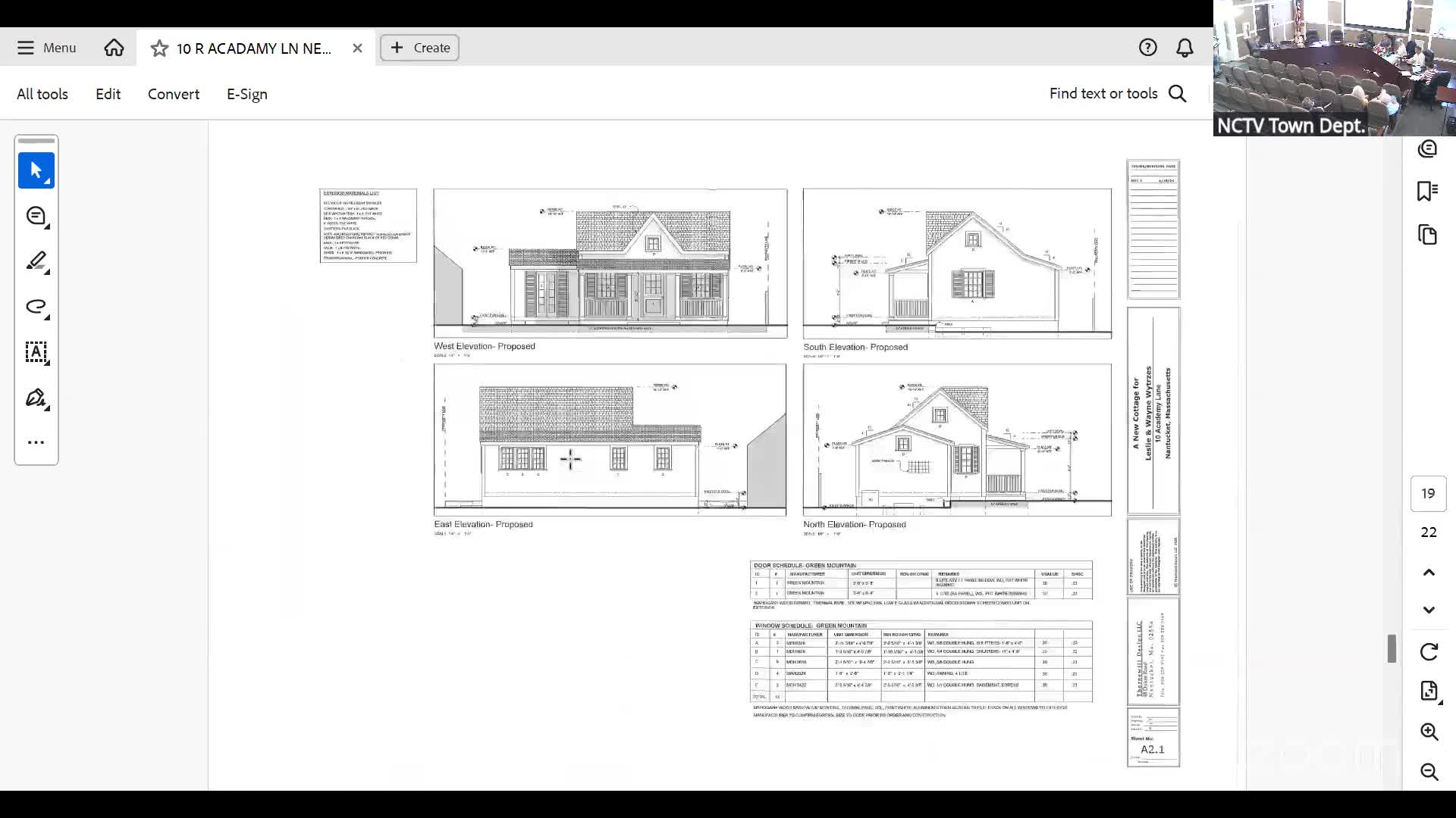 Community reviews design for new garden cottage in local neighborhood