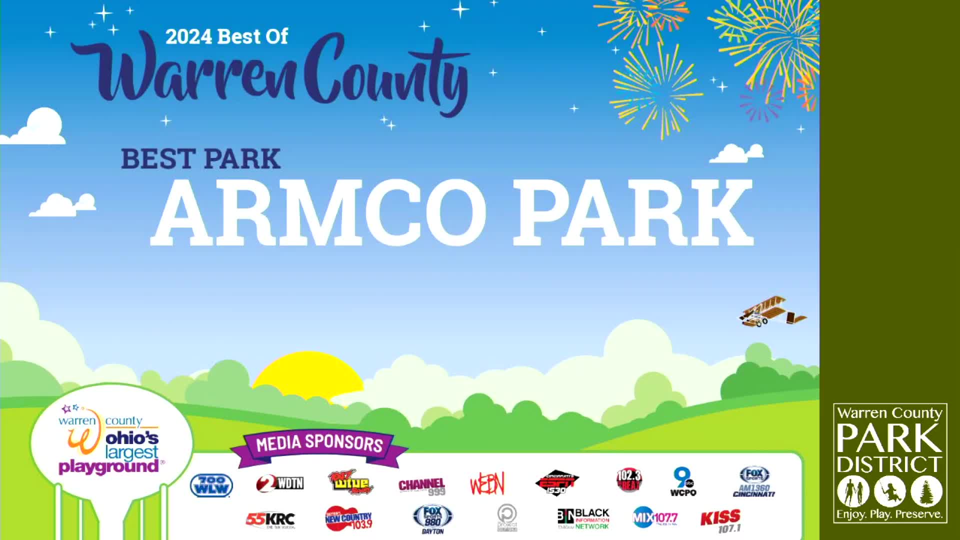 Warren County officials highlight Armco Park's economic impact and community health initiatives