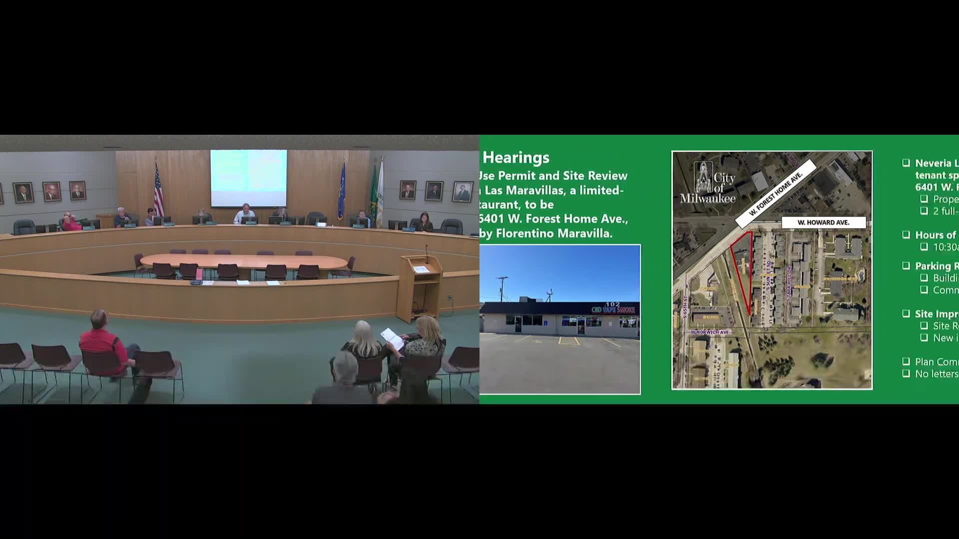 Council approves special‑use permit and site plan for new ice cream shop at 6401 W. Forest Home