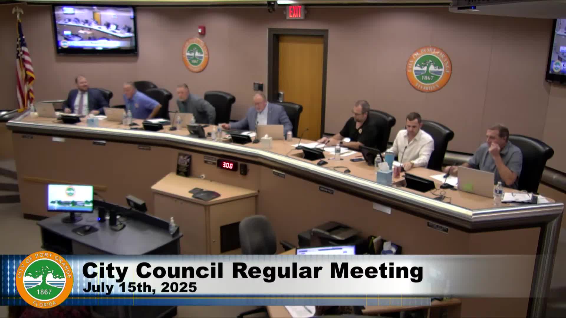 Mayor Stiltner proclaims July as Parks and Recreation Month in Port Orange