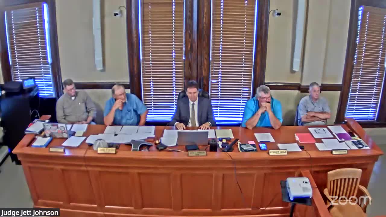 Commissioners discuss budget uncertainties amid solar energy and disaster recovery challenges
