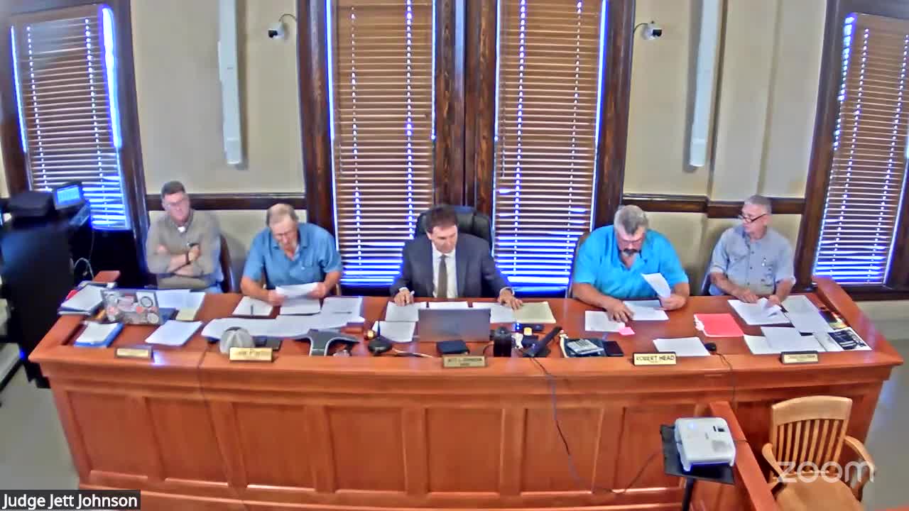 County commissioners approve training reimbursement for deputies Purcell and Miller