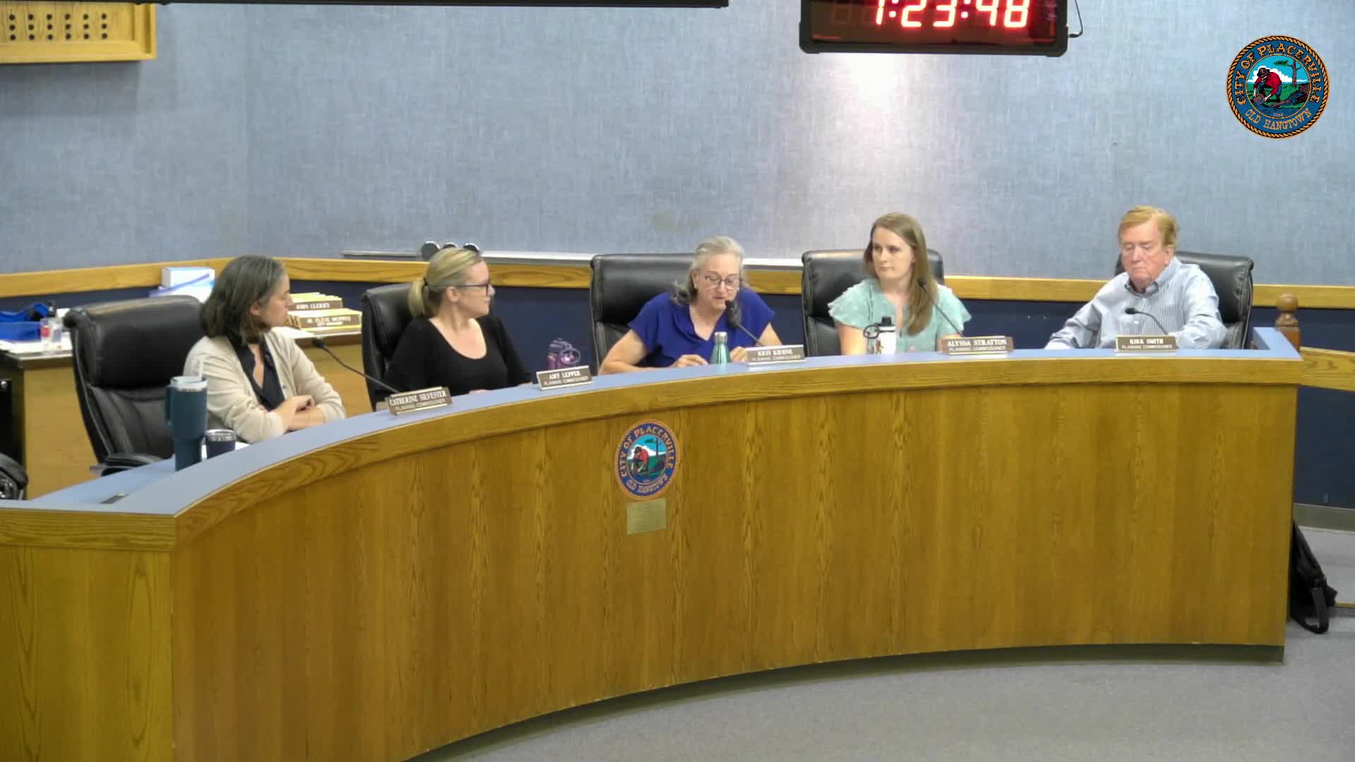 Planning Commission discusses historic district guidelines and upcoming projects at August meeting