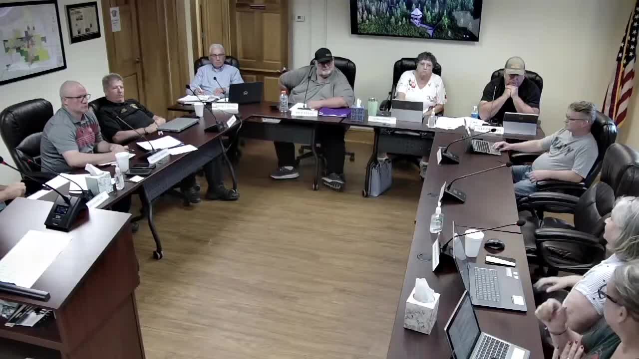 Village Council addresses Mulberry Street property cleanup and drainage concerns