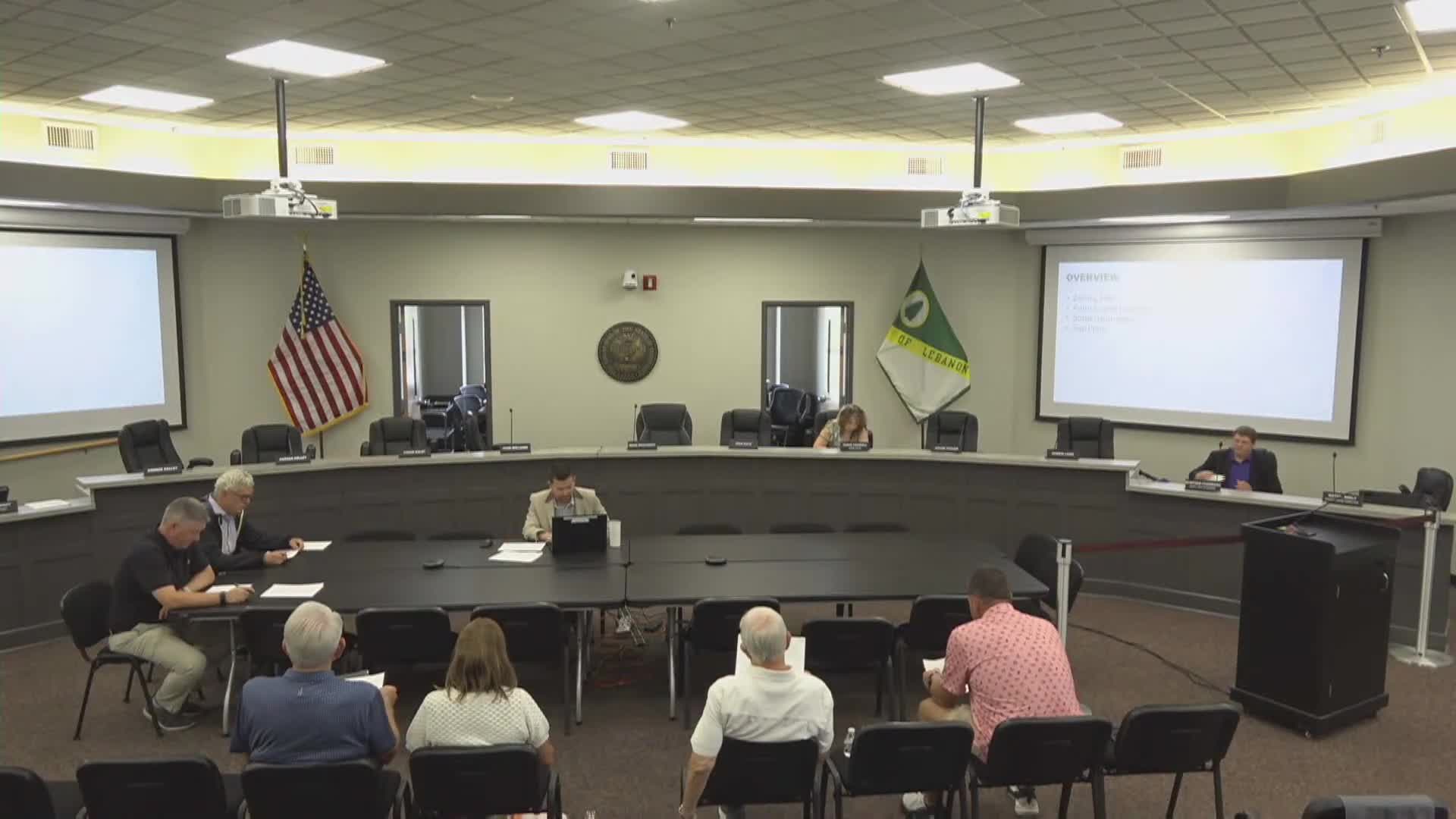 Planning Commission reviews Lebanon's zoning map and future land use plan updates
